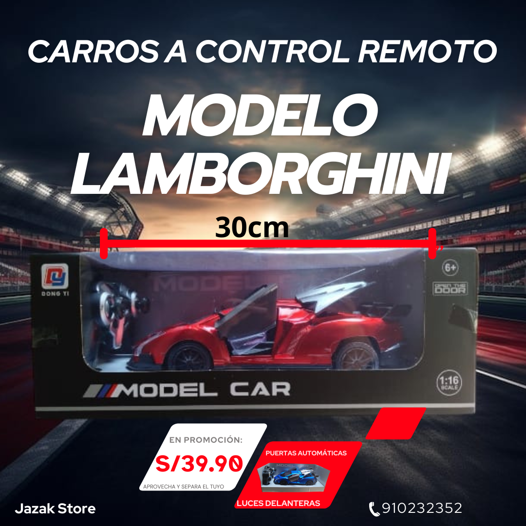 CARRO A CONTROL REMOTO - MODELO LAMBORGHINI